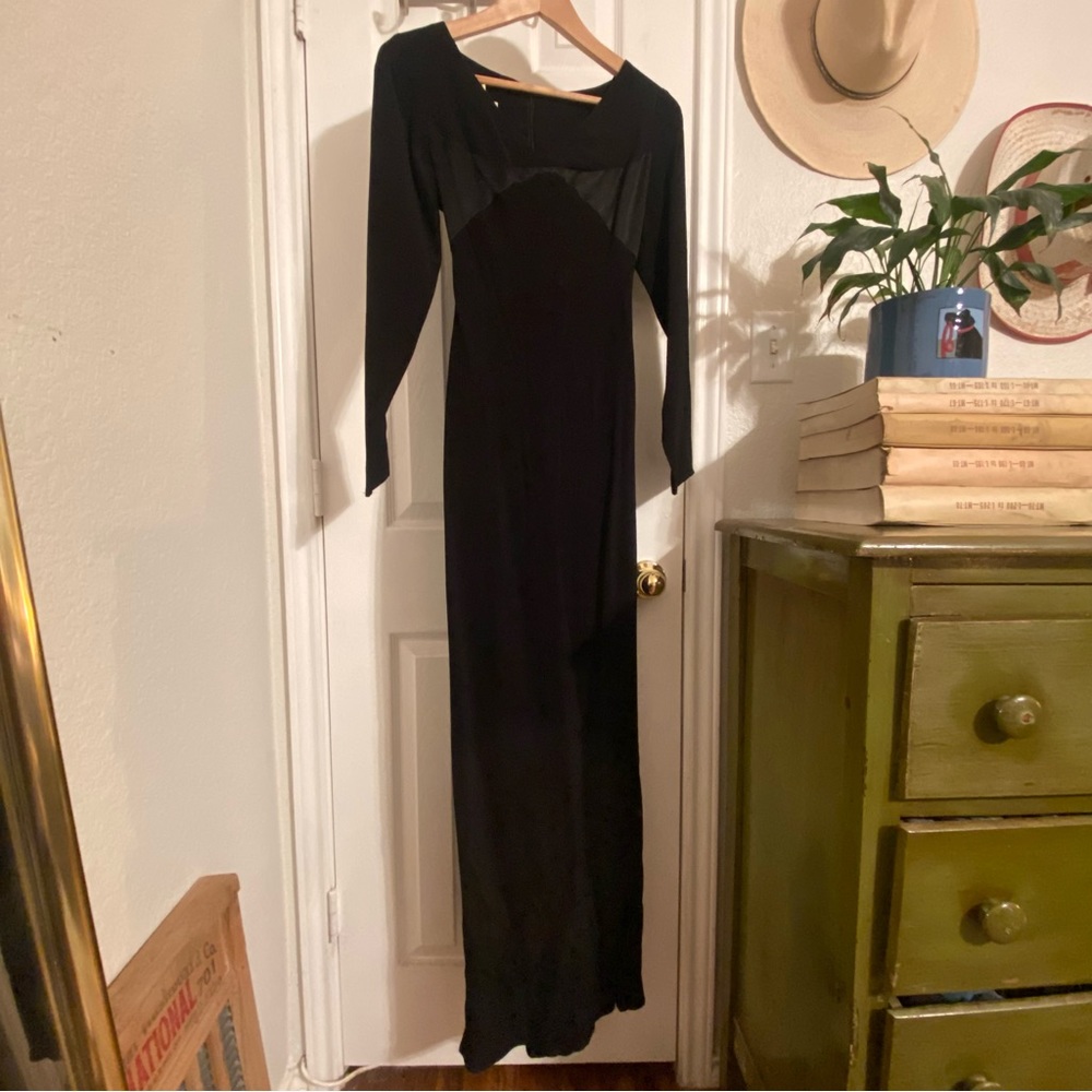 Vintage Black Jessica McClintock Dress